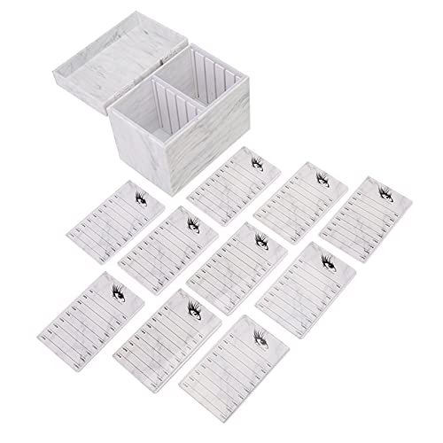False Eyelash Storage Box - Salon Organizer for Eyelash Extensions & Grafting