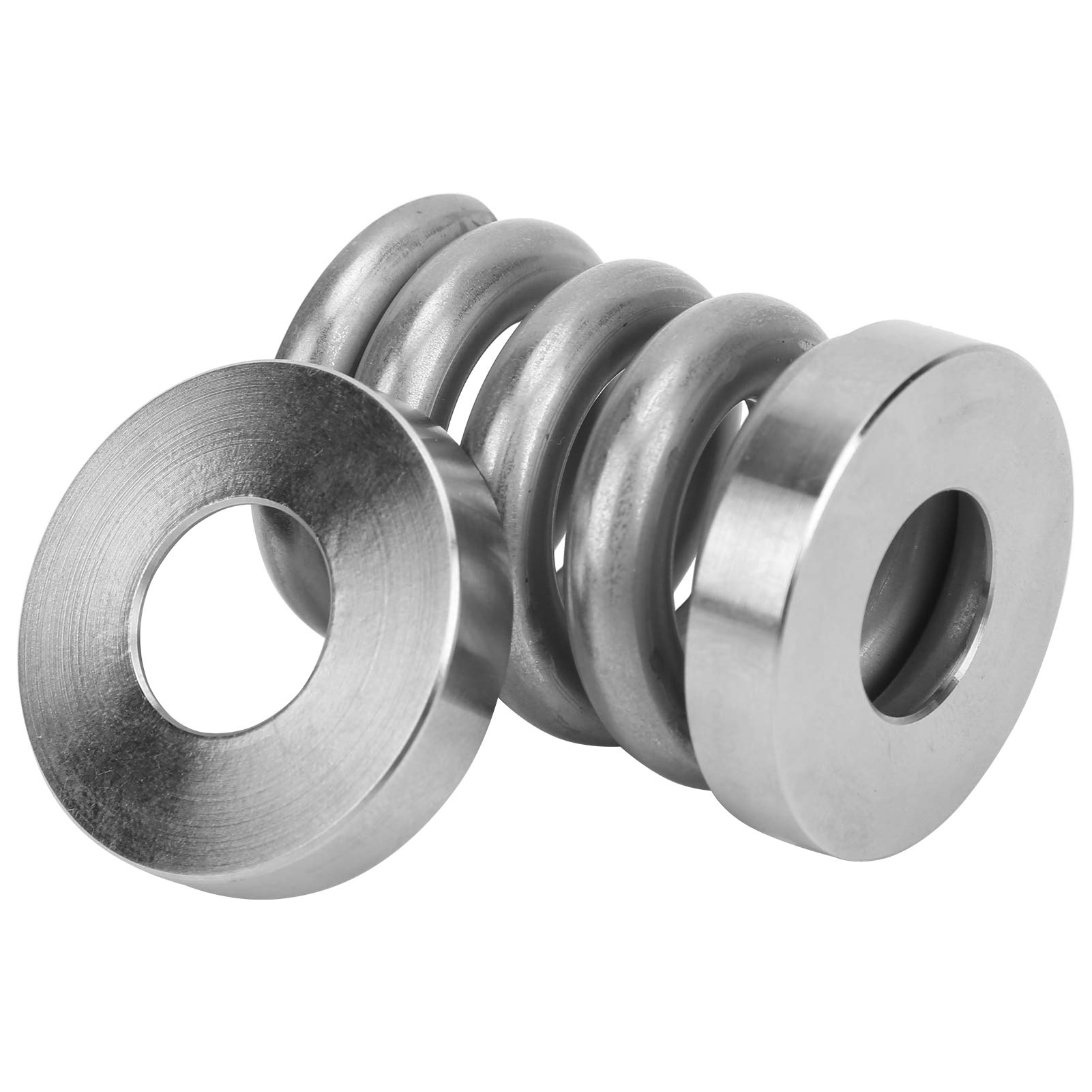 High-Strength Titanium Alloy Bicycle Coil Spring Shock Absorber - Lightweight Cycling Suspension Spring for Brompton & Folding Bikes - Perfect for Urban Commuting & Off-Road Cycling