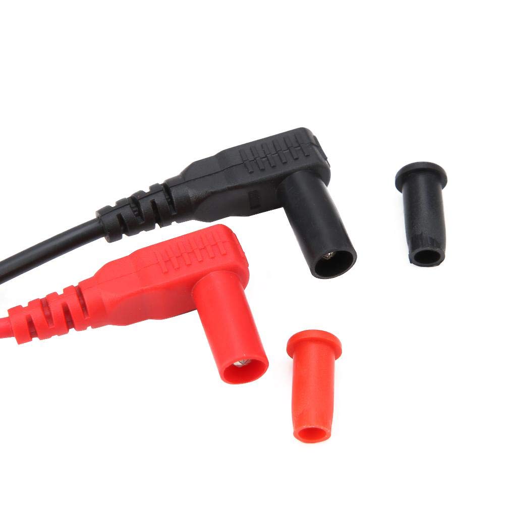 Digital Multimeter Test Leads with Alligator Clips - SMD Component Tester for Capacitors, Resistors, Diodes - Perfect for Electronics Repair, DIY Projects & Circuit Testing