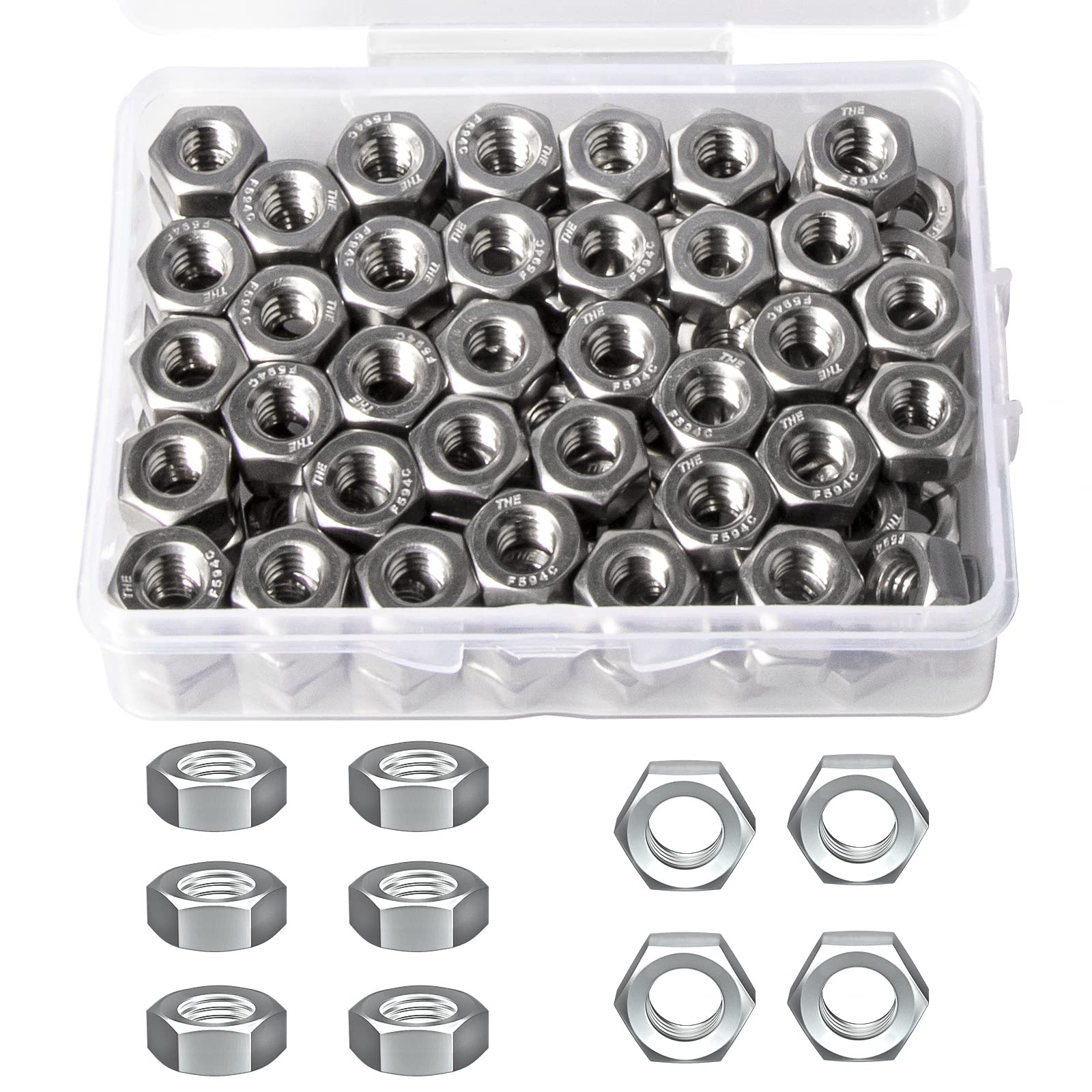 110Pcs 1/4