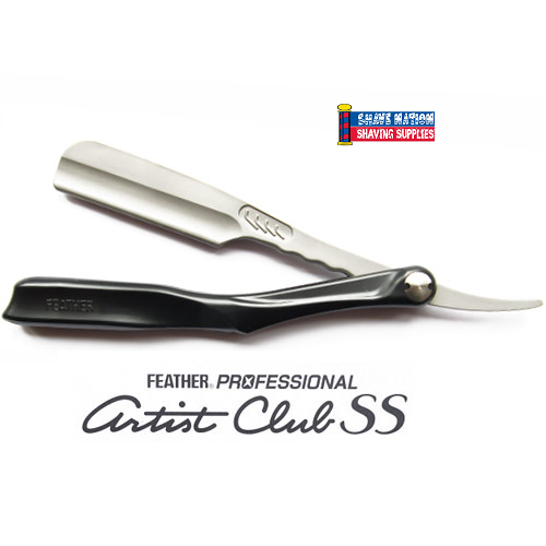 Feather Artist Club Folding Razor - Premium Japanese Straight Edge Shaving Razor for Men - Perfect for Professional Barbers & Home Grooming