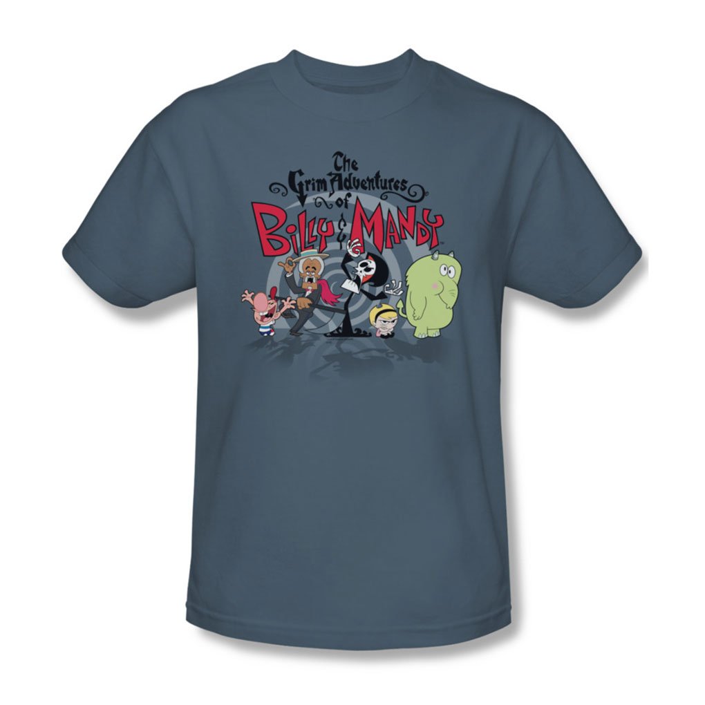 Billy & Mandy Men's Graphic T-Shirt - Cool Cartoon Character Tee for Fans | Casual Wear, Cosplay, Gift for Animation Lovers