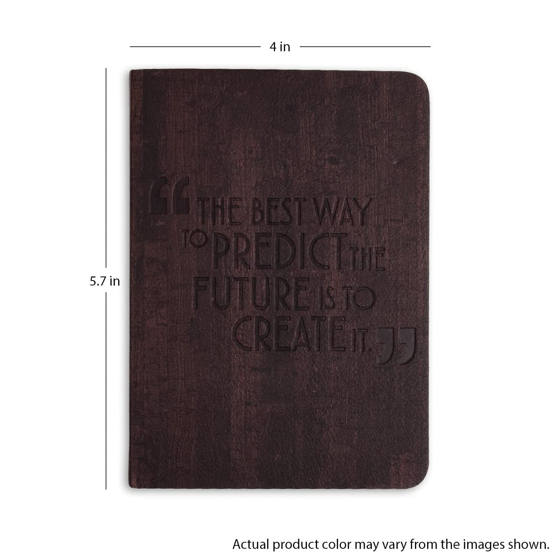 Premium PU Leather Executive Notebook - B6 Pocket Size (4.9