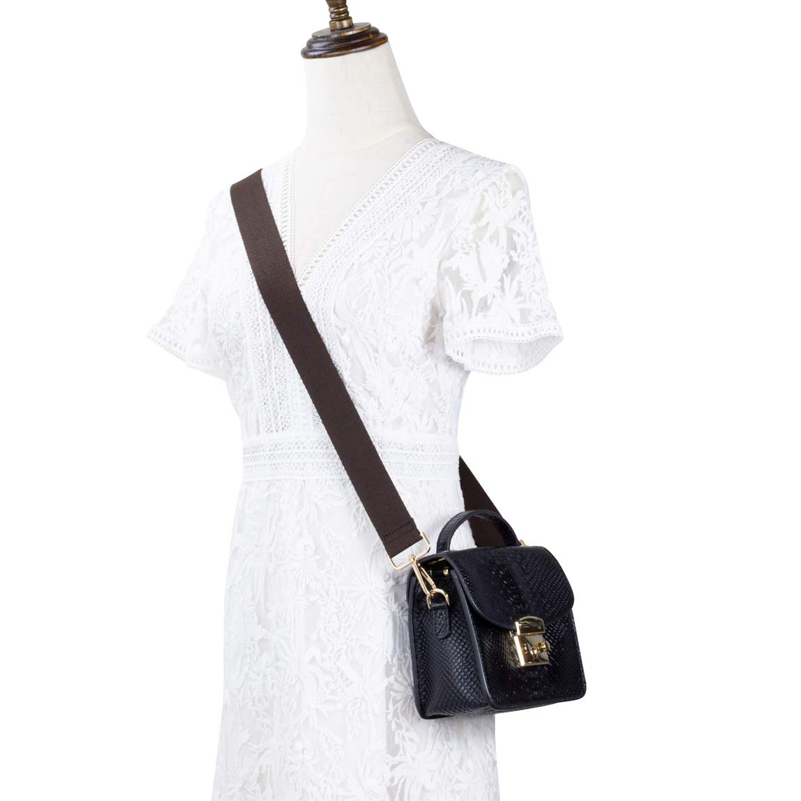 Allzedream Adjustable Crossbody Bag Strap - Soft Replacement Purse Strap for Women & Men - Perfect for Travel, Shopping & Everyday Use