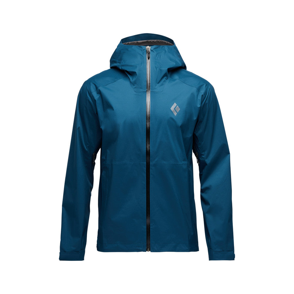 Black Diamond Fineline Stretch Shell Jacket for Men - Waterproof Hiking & Outdoor Adventure Gear for Climbing, Skiing & Winter Sports