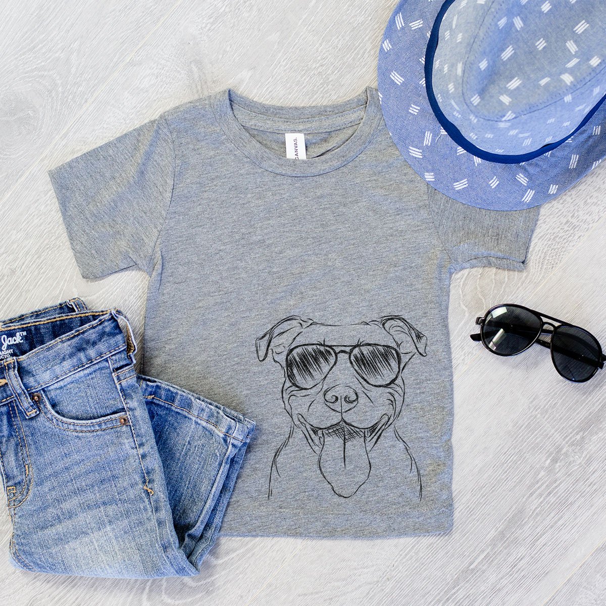 **Inkopious Major The Pitbull Dog Youth Unisex Crewneck Sweatshirt - Small Grey - Soft & Comfortable for Boys & Girls - Perfect for School, Playdates & Casual Wear**