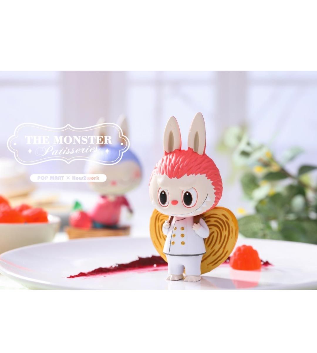 Labubu The Monsters Patisseries Series - Cute Collectible Vinyl Figures for Home Decor, Office Display & Anime Fans Gift