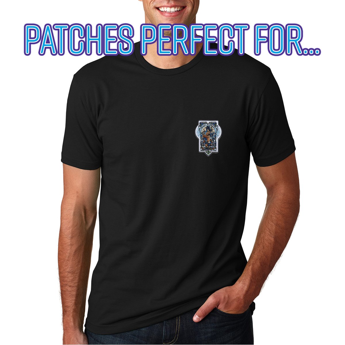 Ally to Good Parody Iron On Patch - Fun & Edgy Sew-On Applique for Jackets, Bags & DIY Crafts - Perfect for Costumes, Gifts & Personalization