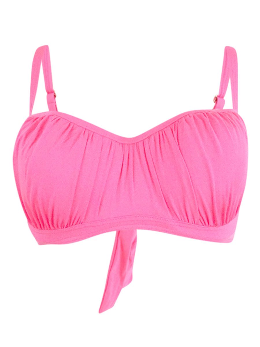 COCO RAVE Women's Demi Bra Bikini Top - Comfortable Swimwear for Beach, Pool & Summer Vacations