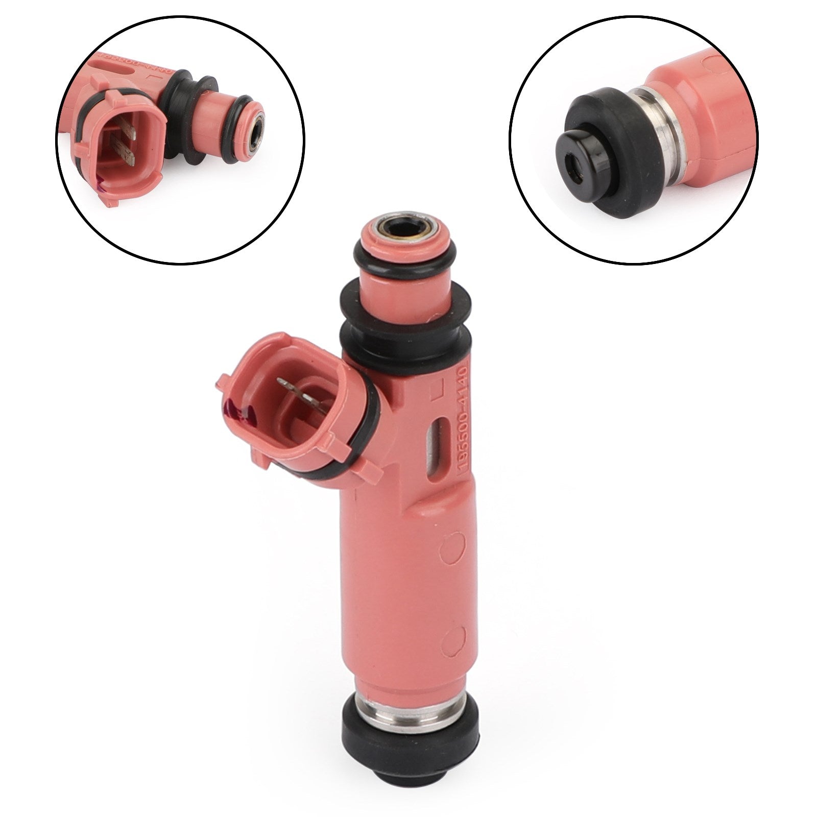 1 Pcs Fuel Injector 195500 4140 Compatible with Mitsubishi Pajero Sport 6G72 3.0L V6 Engine - Replacement Part for Improved Fuel Efficiency & Performance - Perfect for Off-Roading, Daily Commuting & Engine Maintenance