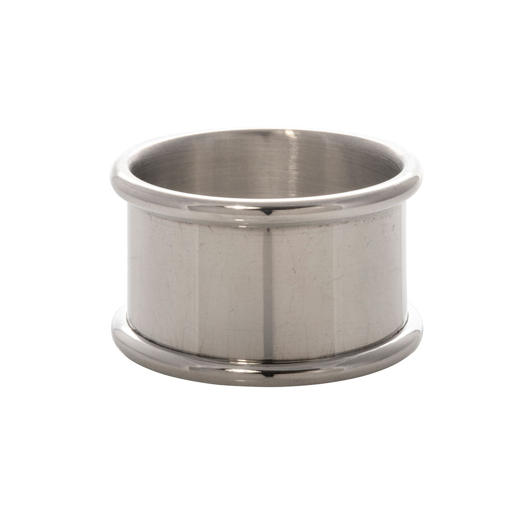 Elegant Pewter Napkin Rings Set of 4 - Vintage Style Tableware Accessories for Wedding, Thanksgiving & Holiday Dinner Decor