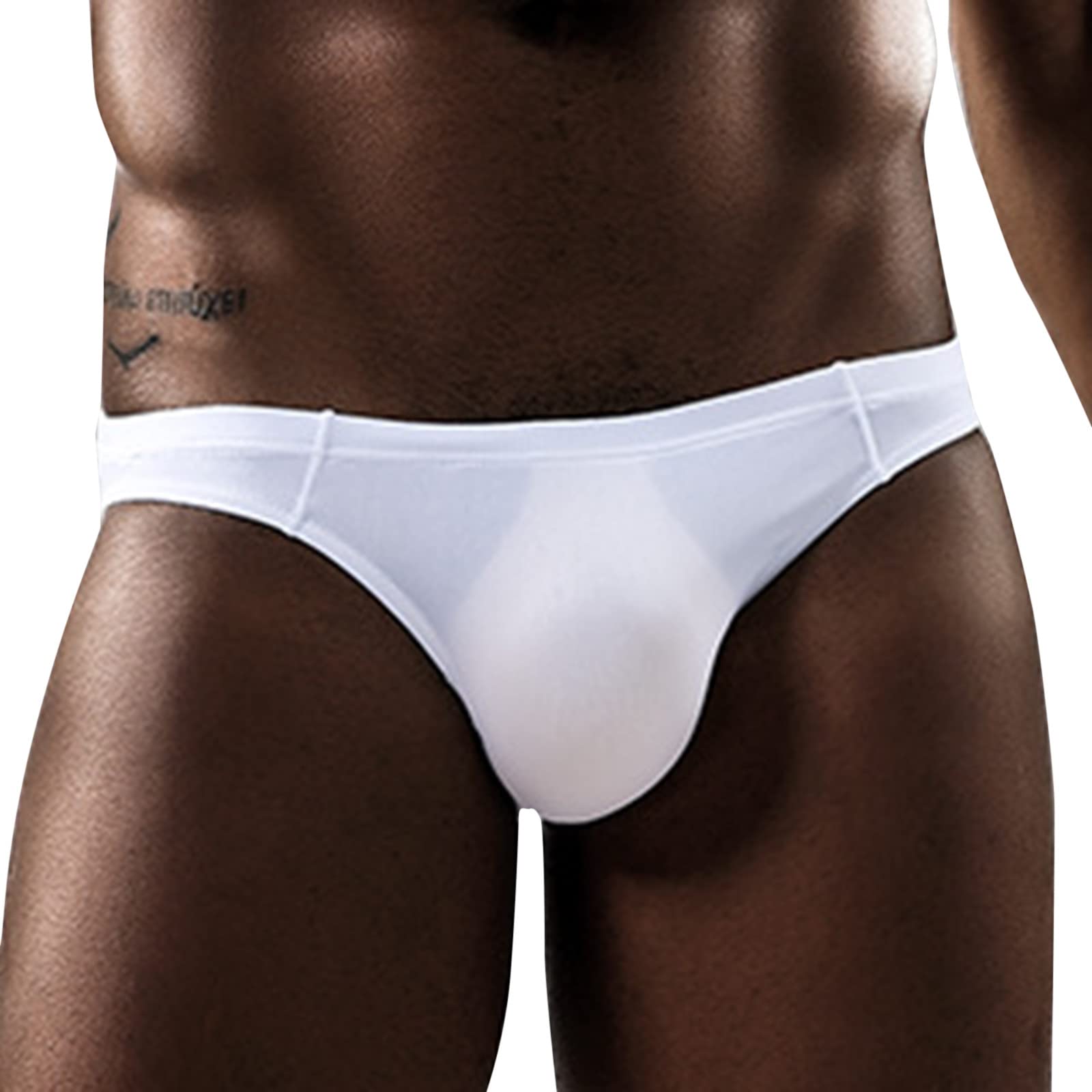 GDJGTA Men's Sexy Ice Silk Boxer Briefs - Breathable, Thin & Comfortable Underwear for Men - Perfect for Daily Wear, Gym & Sleep