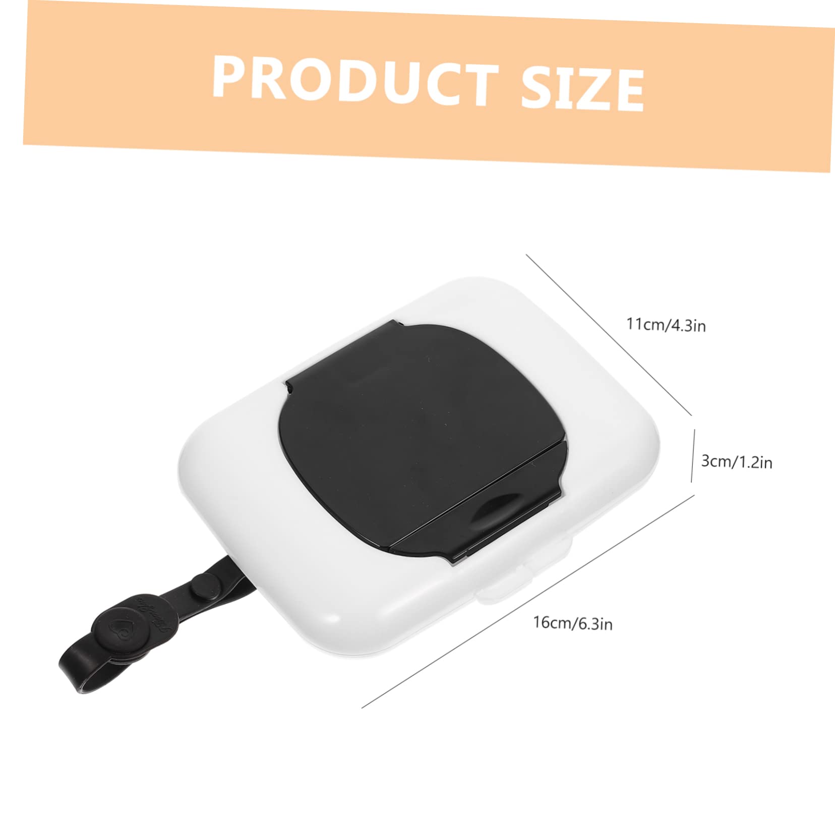 SAFIGLE Refillable Baby Wipes Dispenser Box - Portable Wet Wipes Holder for Travel, Pram & Diaper Bag - Hygienic Wipe Storage for Toddlers & Newborns (Perfect for On-the-Go Parents, Daycare & Nursery Use)
