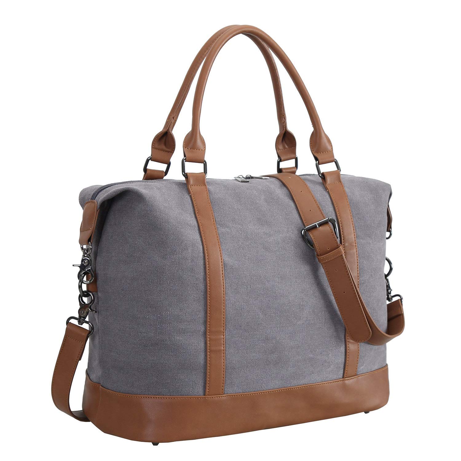 CAMTOP Women's Canvas Travel Bag - Durable Weekend Overnight Carry On Luggage for Ladies - Perfect for Business Trips, Gym, Beach & Vacation Getaways