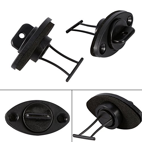 **POCREATION Universal Kayak Drain Plug Kit - 2 Plugs with Screws for Canoe, Boat, Dinghy & Kayak | Waterproof & Durable for Marine Use**    *(Use Case: Perfect for kayaking, boating, and canoeing to prevent water leakage and ensure a dry ride.)*