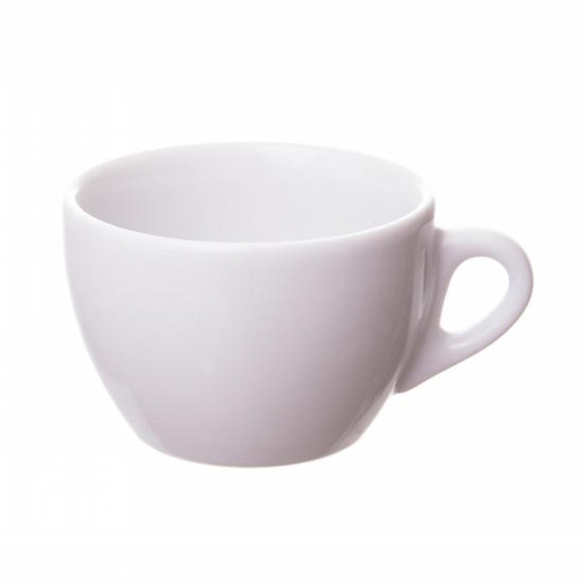 Ancap Verona Coffee Cups - Set of 6 Elegant Porcelain Espresso Cups with Saucers - Perfect for Home, Cafe & Restaurant Use