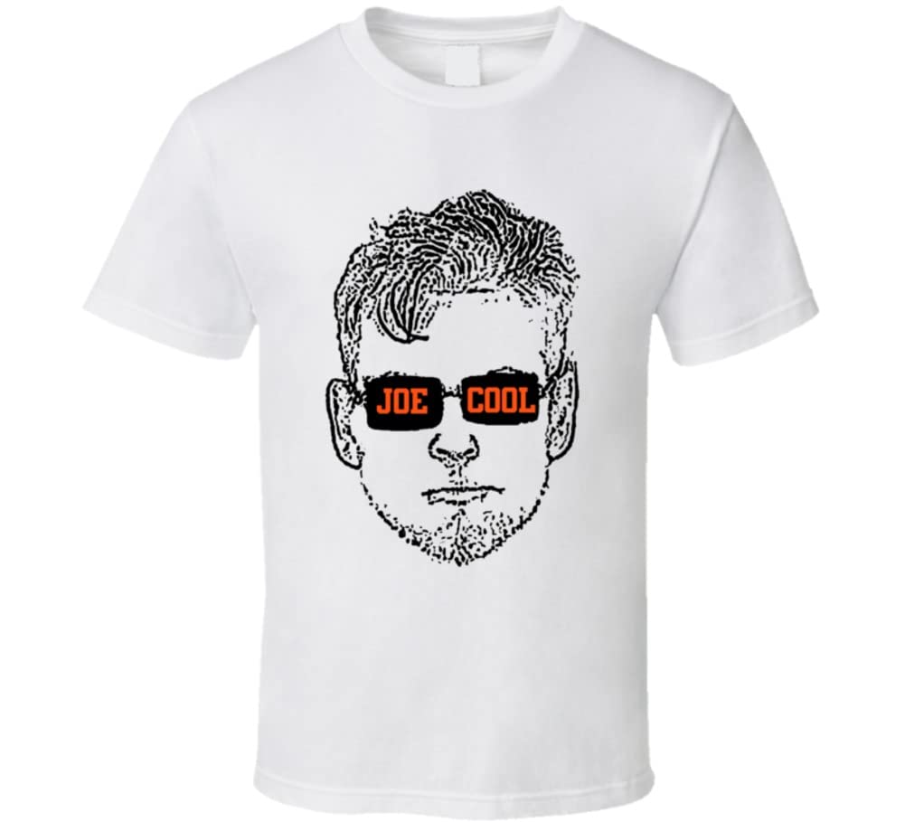 Joe Burrow Joe Cool Sunglasses Football Fan T-Shirt for Men - Cincinnati Bengals NFL Merchandise & Game Day Outfit