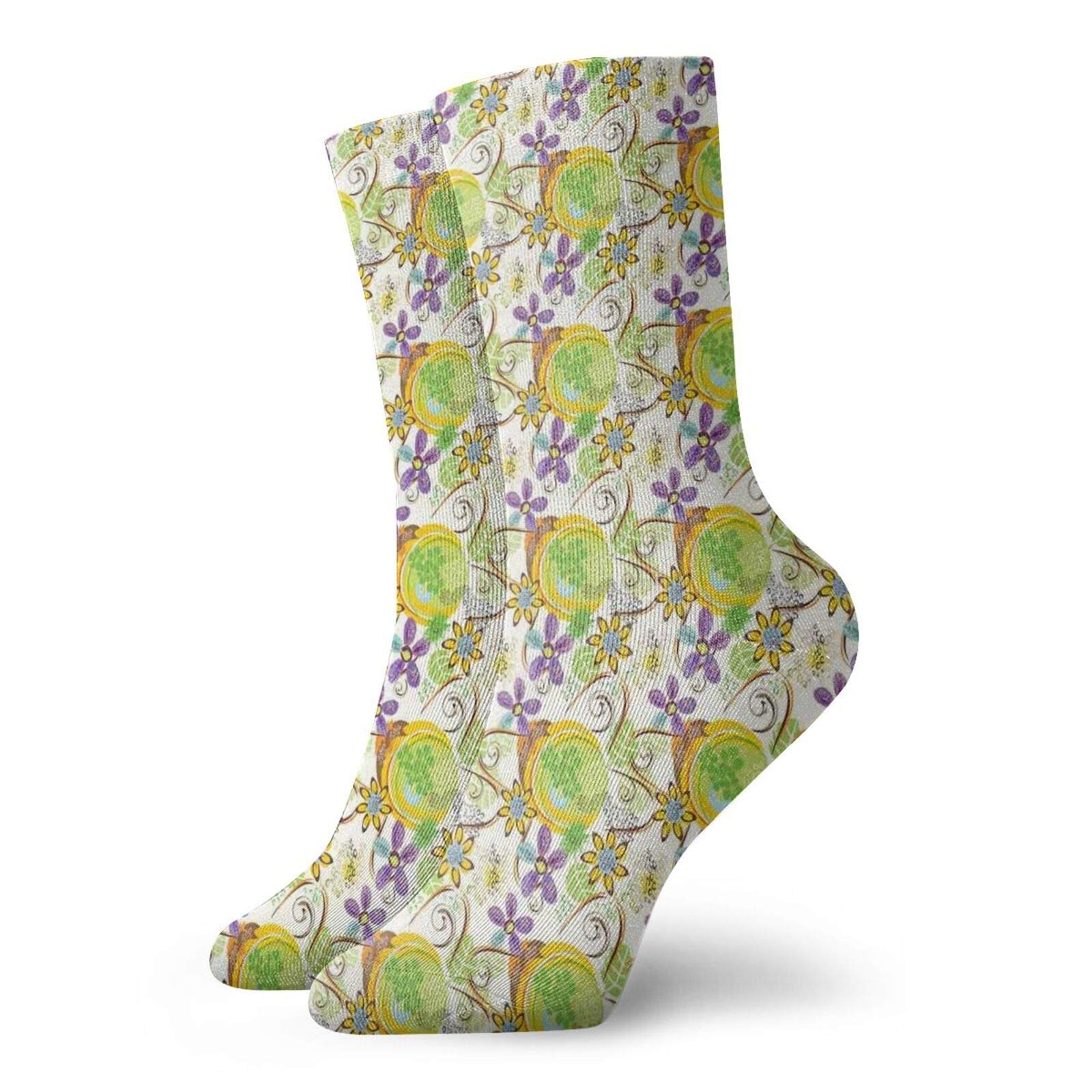 GULTMEE Funny Compression Socks for Women & Men - Improve Circulation, Running, Athletic Performance & Nurse Work - Perfect for Travel, Sports & Medical Professionals