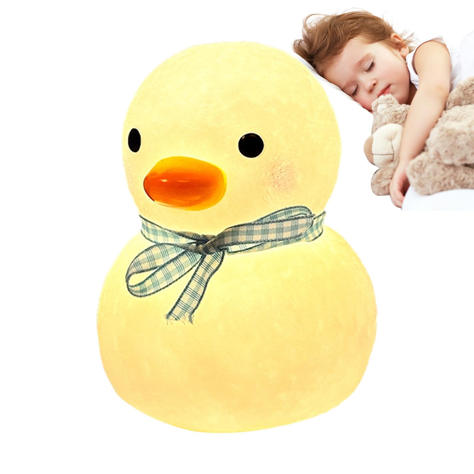 Adorable Silicone Night Light - Soft Glow Desk Lamp for Kids Room, Bedroom, Nursery & Study | Decorative LED Nightlight for Sleep, Reading & Relaxation | Perfect Gift for Children & Babies