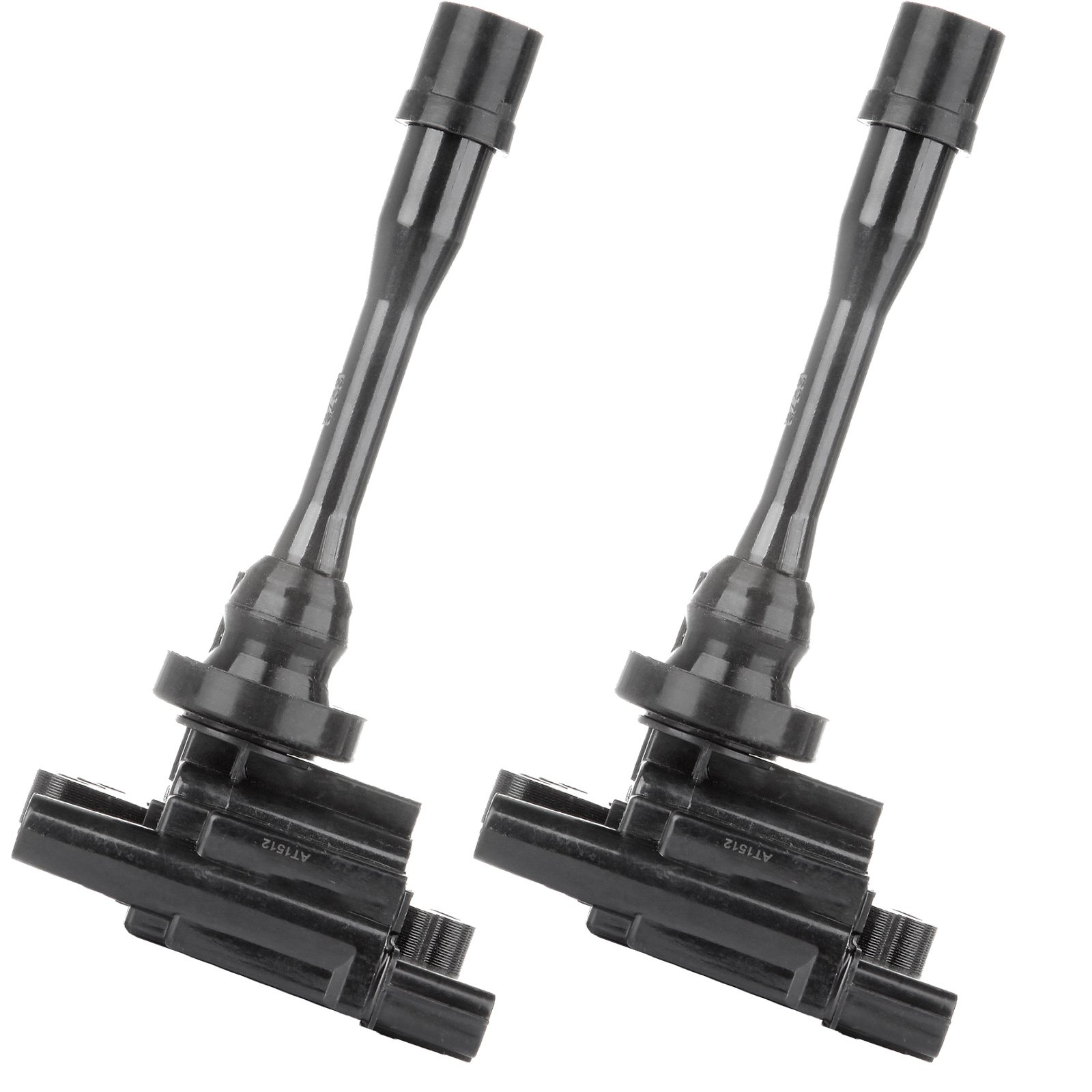 High Performance Ignition Coil Pack Set of 2 - Compatible with Mitsubishi Outlander 2.4L 2003-2005, Mitsubishi Mirage 1.8L 1997-2002, Chrysler Sebring 2.4L 2001-2005 - UF295 UF-141 IC152 - Perfect for Engine Tune-Up & Smooth Acceleration