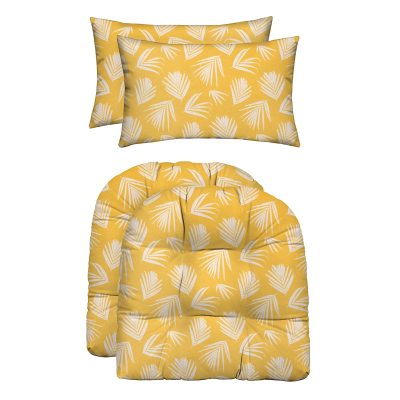A Day in the Sun with RSH Décor's U-Shape Cushion and Lumbar Pillow Set