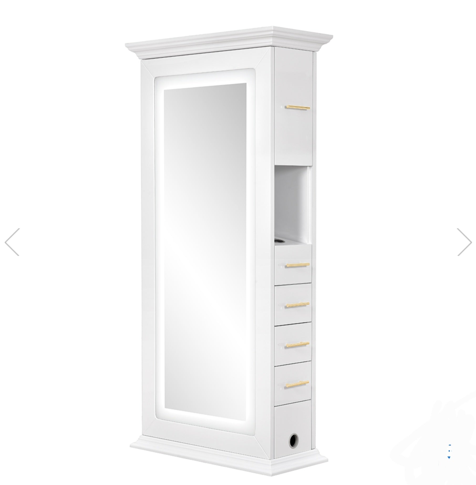 Adonis II Double LED Lighted Vanity Mirror with Bright Adjustable Lights - Perfect for Makeup, Skincare & Hair Styling at Home or Salon