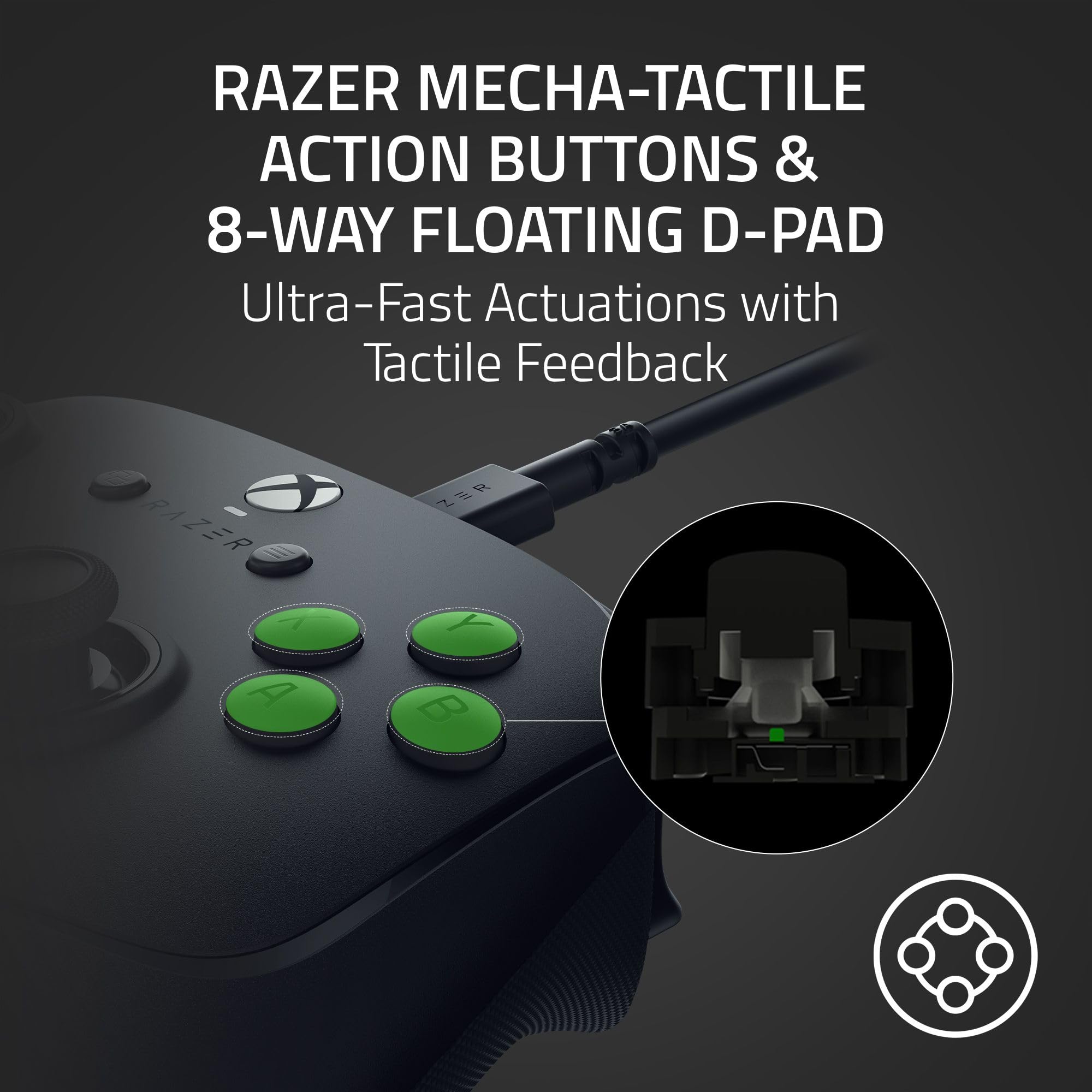 Razer Wolverine V3 Tournament Edition Wired Gaming Controller for Xbox Series X|S, Xbox One & Windows PC - 6 Remappable Buttons, Fast Triggers, USB-C Cable - Wired Tournament Mode - Black - Perfect for Competitive Gaming, Esports & PC Gaming Sessions