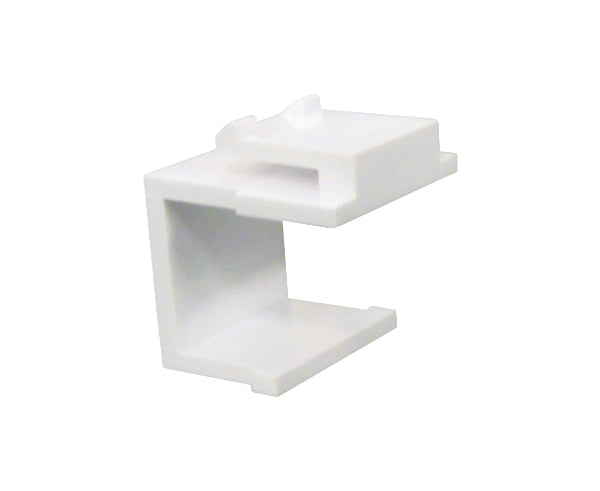 UL Listed Blank Keystone Jack Covers - Snap-In Design for Patch Panels & Wall Plates | HD Style Filler Inserts | Ideal for Network & Data Center Cable Management