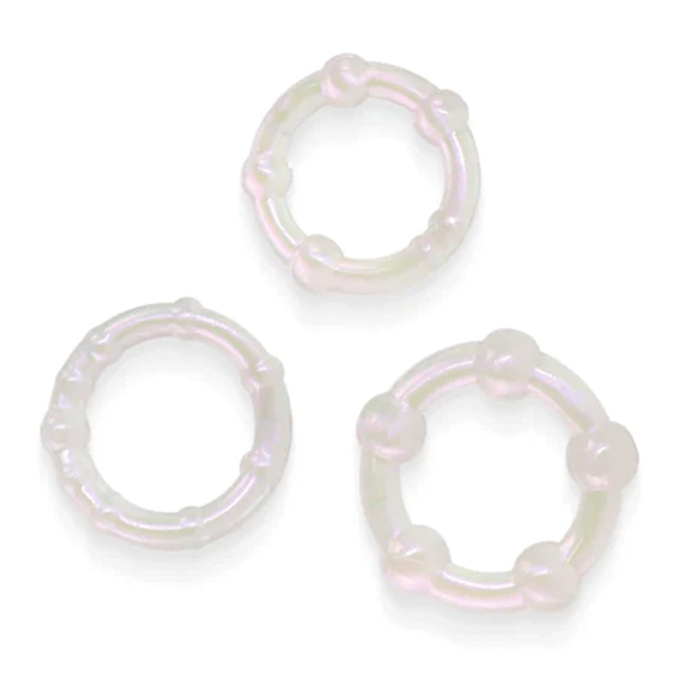 Premium Silicone Cock Rings 3 Pack - Intense Pleasure for Couples - Enhance Stamina & Sensation - Perfect for Couples Play & Spicing Up Intimacy