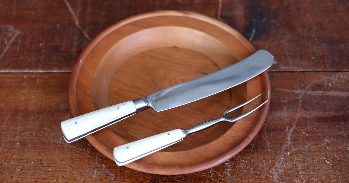 Premium Stainless Steel Knife and Fork Set - 18/10 Rust-Proof Cutlery for Dining, Kitchen & Camping - Elegant Tableware for Restaurants, Home & Outdoor Picnics
