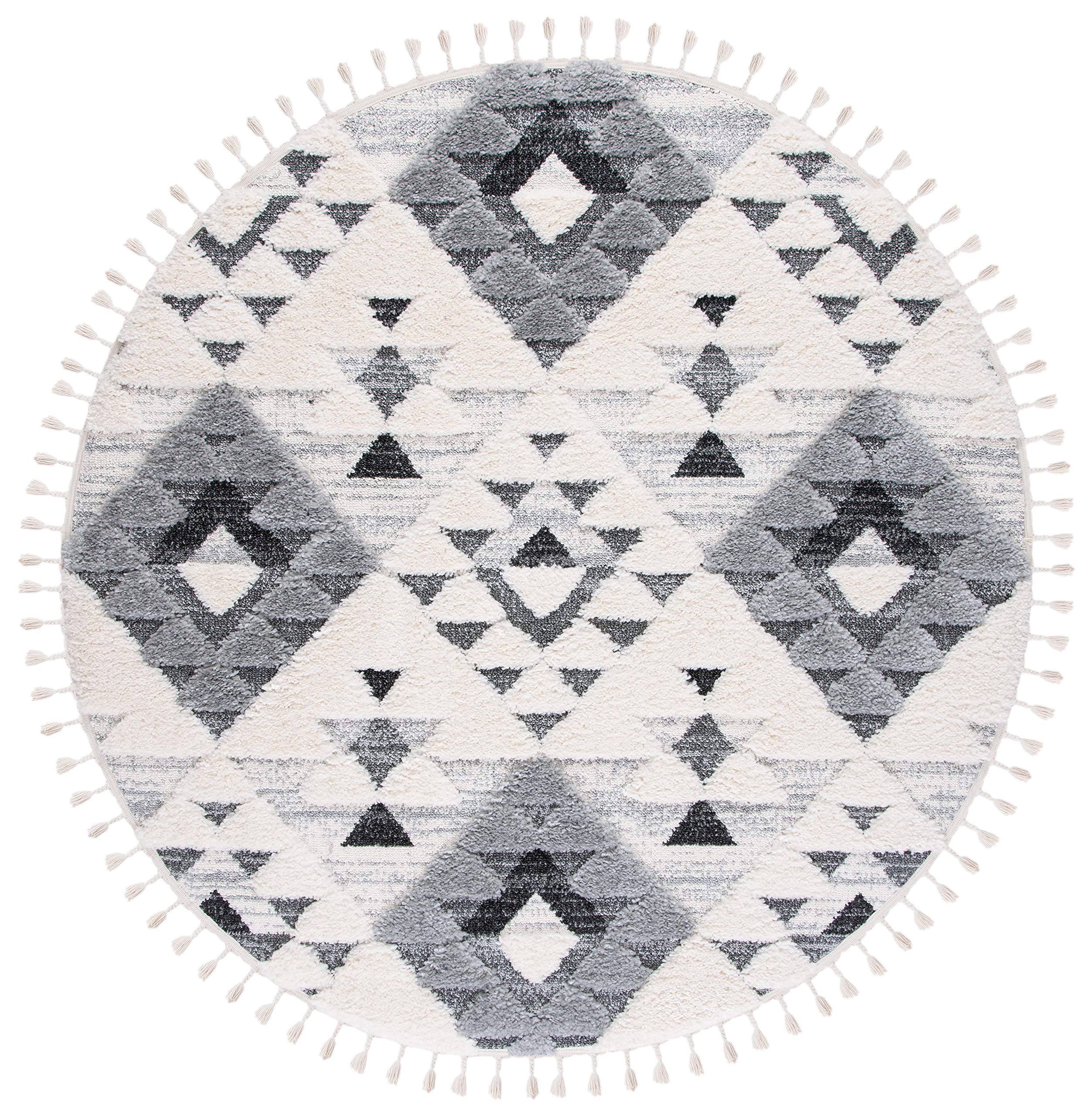 SAFAVIEH Moroccan Tassel Shag Collection 6'7