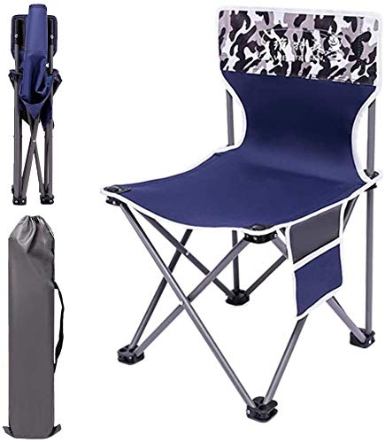 Lightweight Compact Camping Chair - Portable Folding Rocking Chair for Outdoor Adventures (Blue, 33x35x54cm) | Perfect for Camping, Hiking, Picnics, Beach & Backyard Relaxation