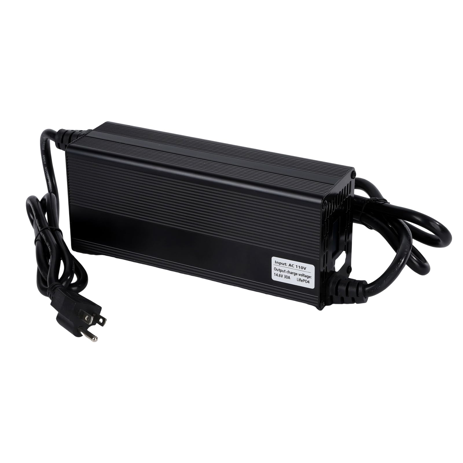 30Amp 12V/24V LiFePO4 Lithium Battery Charger with OLED Display - Fast Charging for Electric Motorcycles, Scooters, Golf Carts & RVs - Perfect for Home, Garage & Outdoor Use