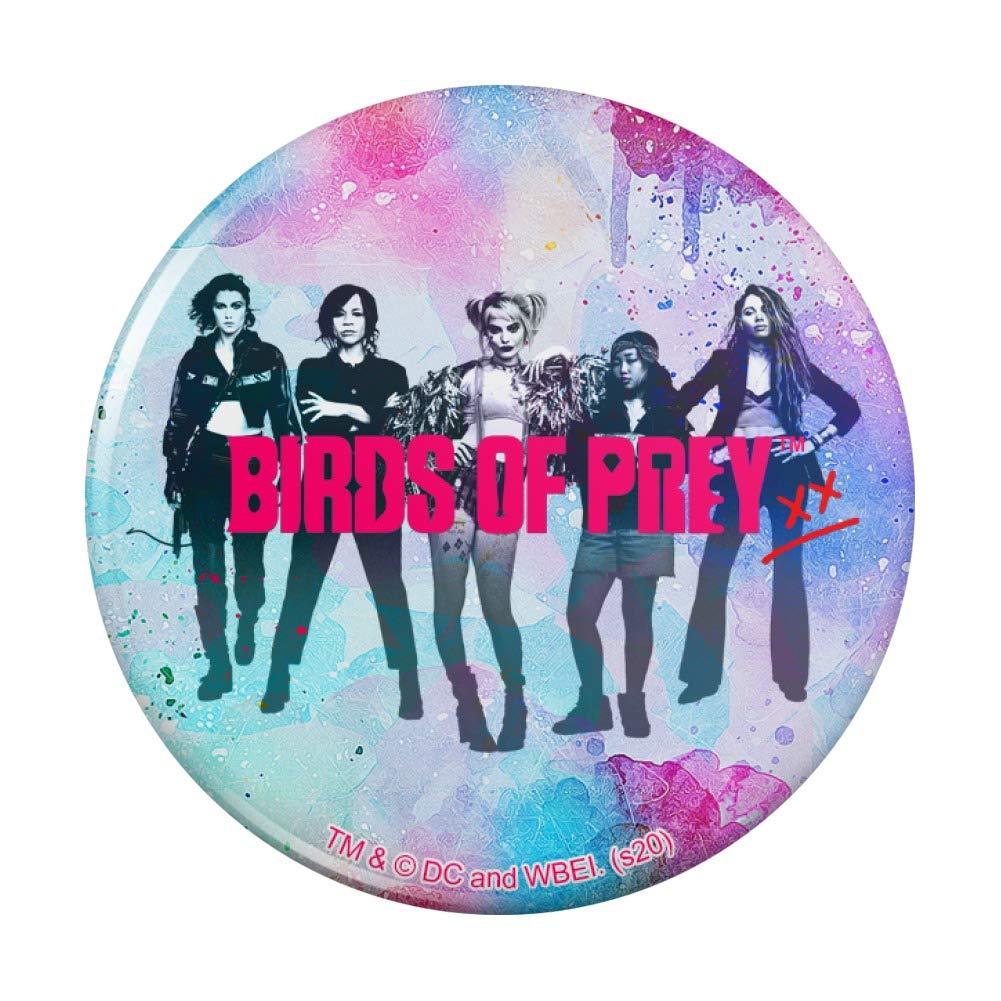 Birds of Prey Women's Kitchen Refrigerator Magnet with Button Design - Perfect for Home Decor, Office, and Gifts