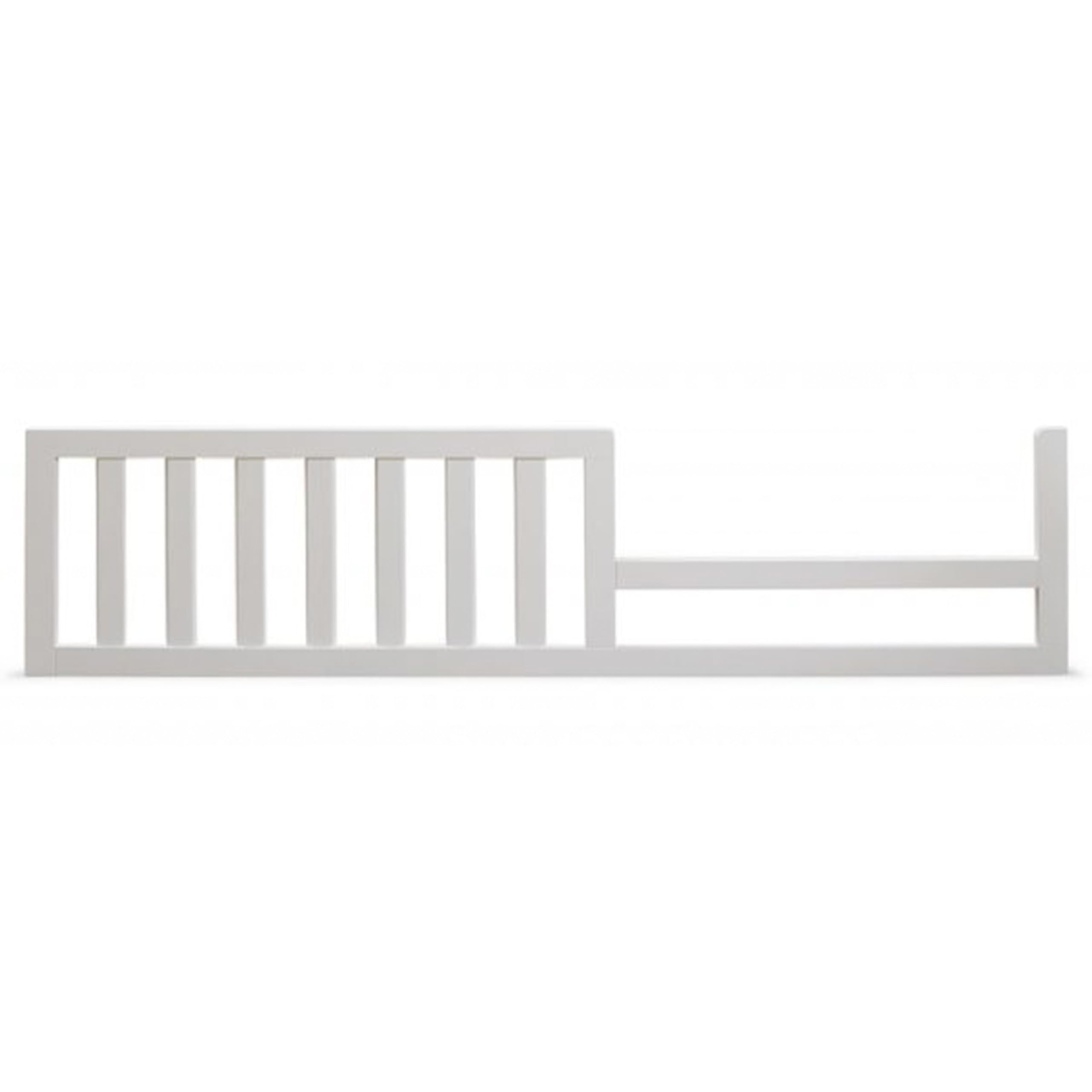 Sorelle Furniture Wooden Toddler to Full-Size Bed Conversion Kit with Safety Rails | Crib to Toddler Bed or Adult Bed Transition | White (#148) | Perfect for Nursery Upgrade & Child Safety