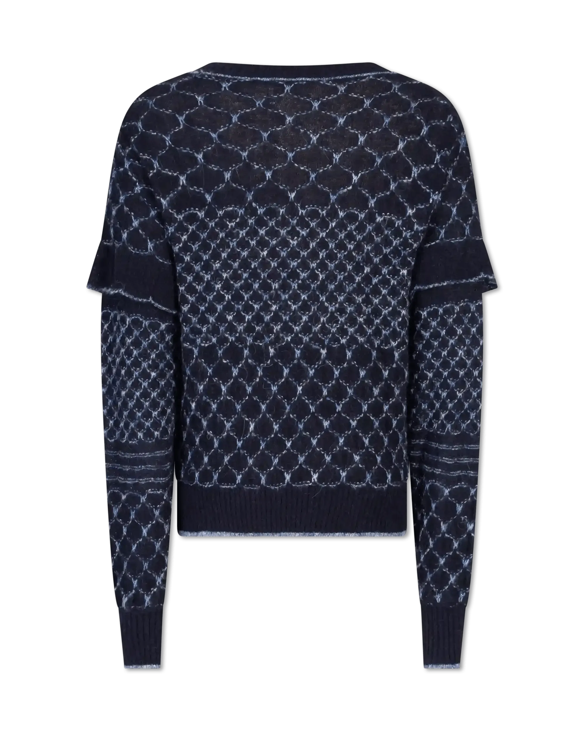 Premium Linen Metallic Crewneck Sweater for Women - Soft & Stylish Knit Pullover for Casual Wear, Office & Date Nights
