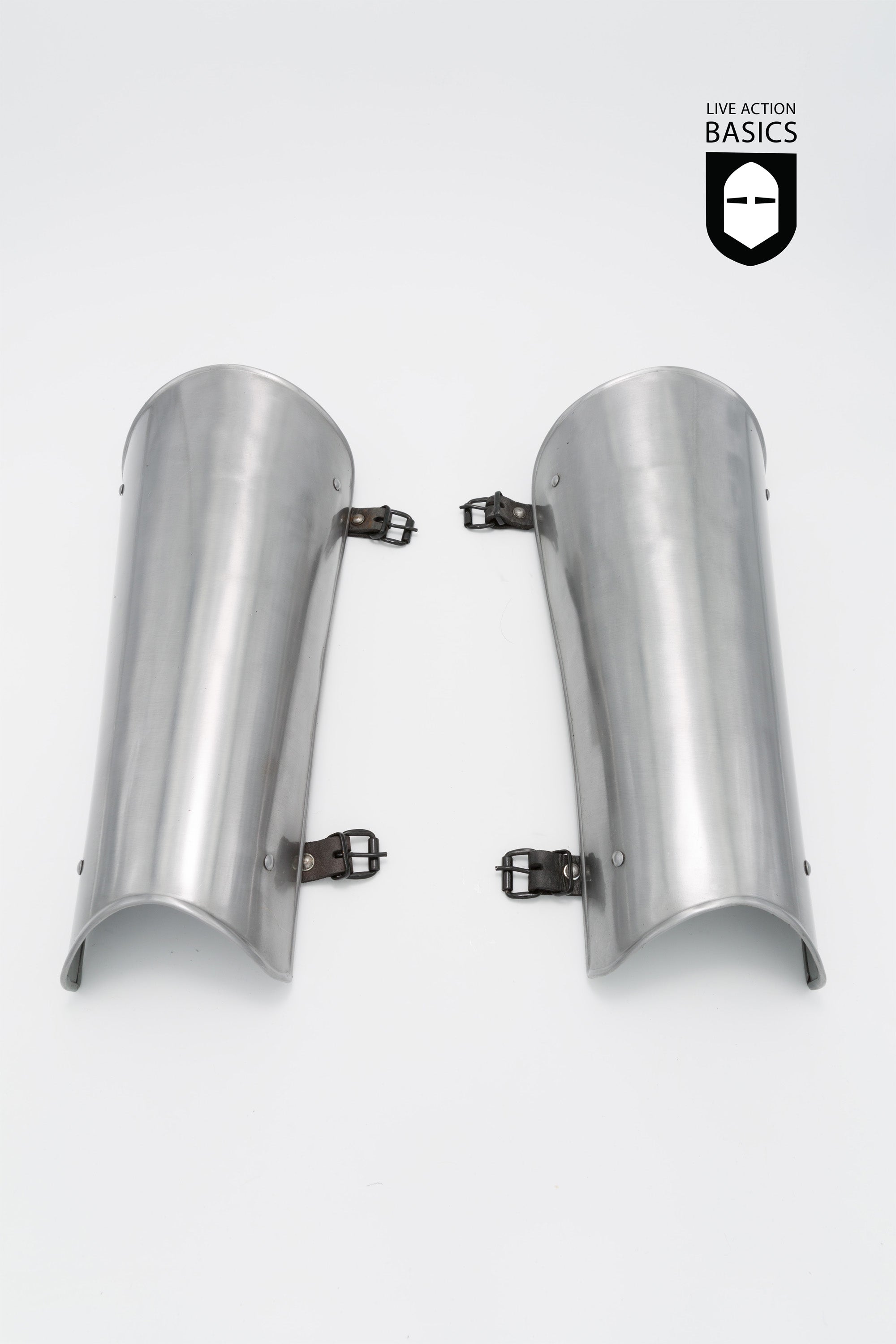 Basic Greaves - Lightweight & Durable Leg Armor for LARP, Cosplay & Medieval Reenactment | Perfect for Historical Warriors & Fantasy Costumes