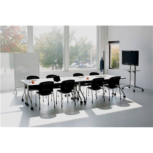 Safco Reve GuestBistro Chair with Straight Legs & Round Back - 6805 - Stylish & Comfortable Dining Chair for Restaurants, Cafes, and Home Kitchens