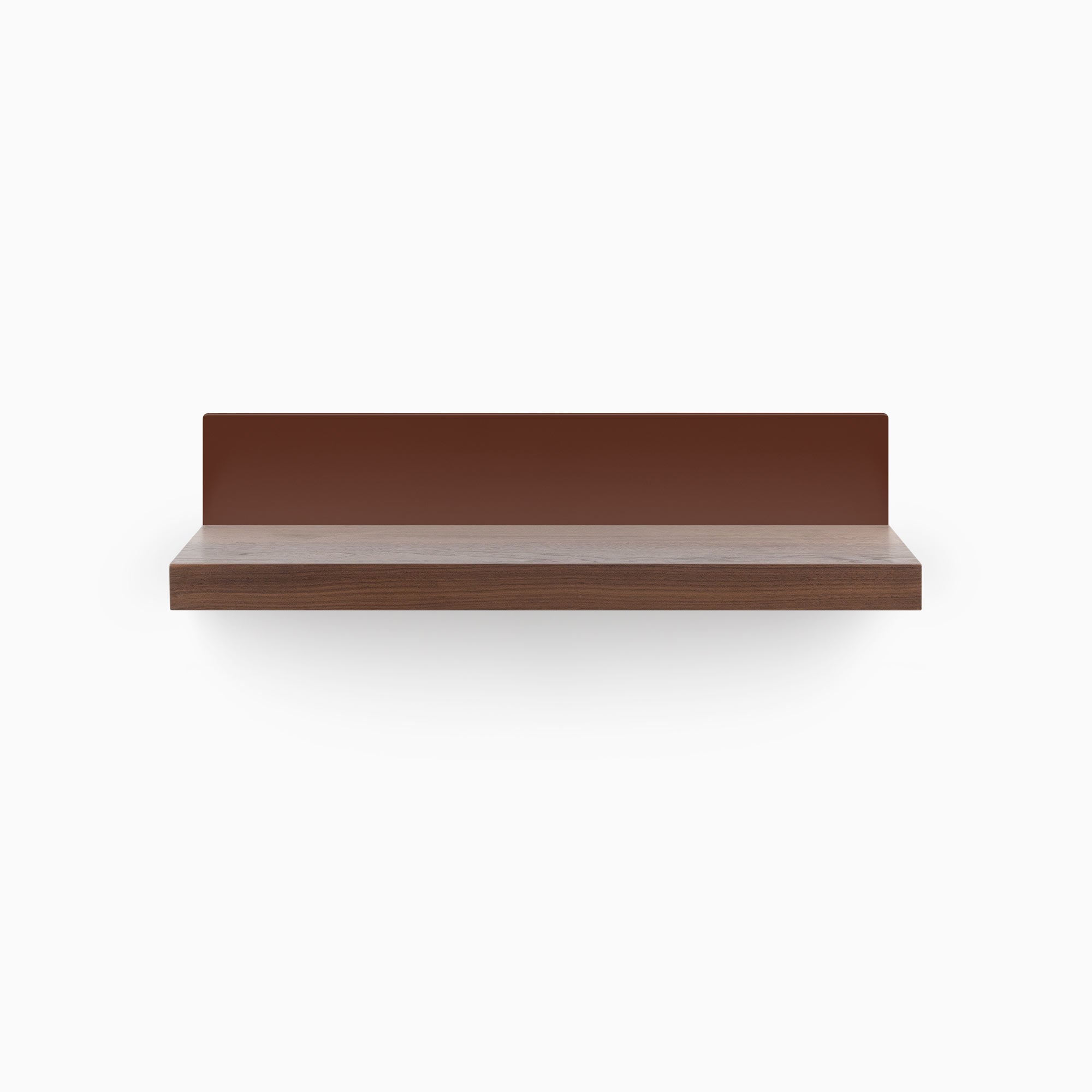 Premium Walnut Floating Shelf - Natural Wood Wall Mounted Shelves for Home Decor, Bathroom, Kitchen & Living Room Storage - Easy Installation & Stylish Display