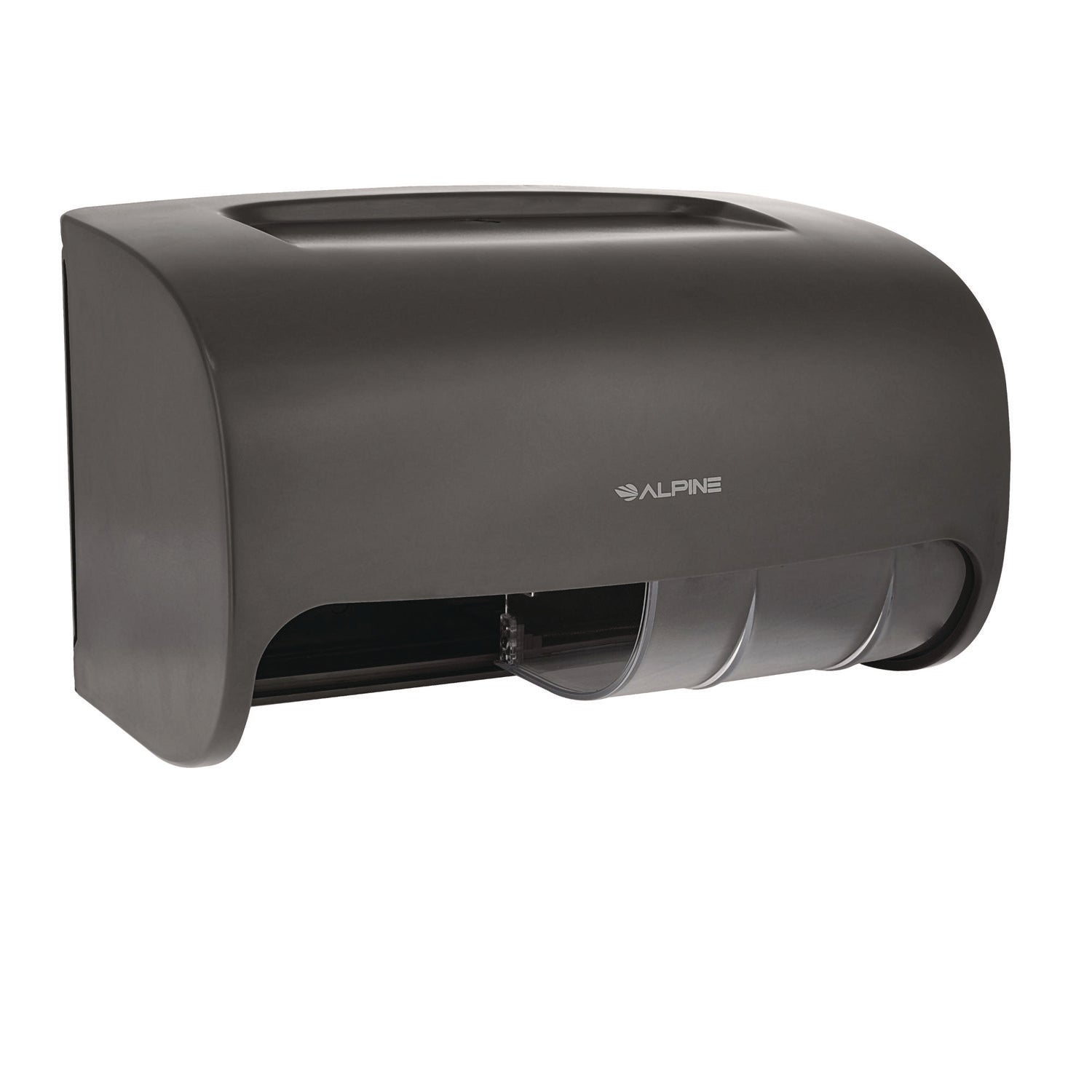 Alpine Industries Double Roll Toilet Paper Holder - Side by Side Tissue Dispenser, 6.3