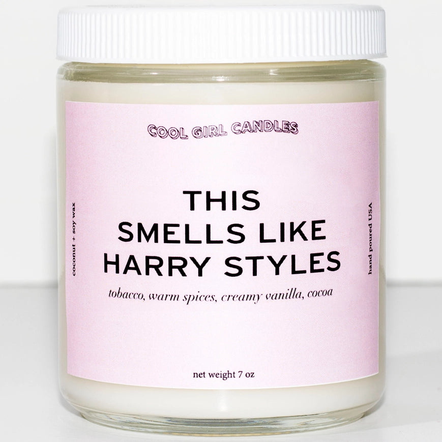 Harry Styles Scented Candle - Official Merchandise | Floral & Vanilla Fragrance | Perfect for Bedroom, Bathroom & Gift Giving