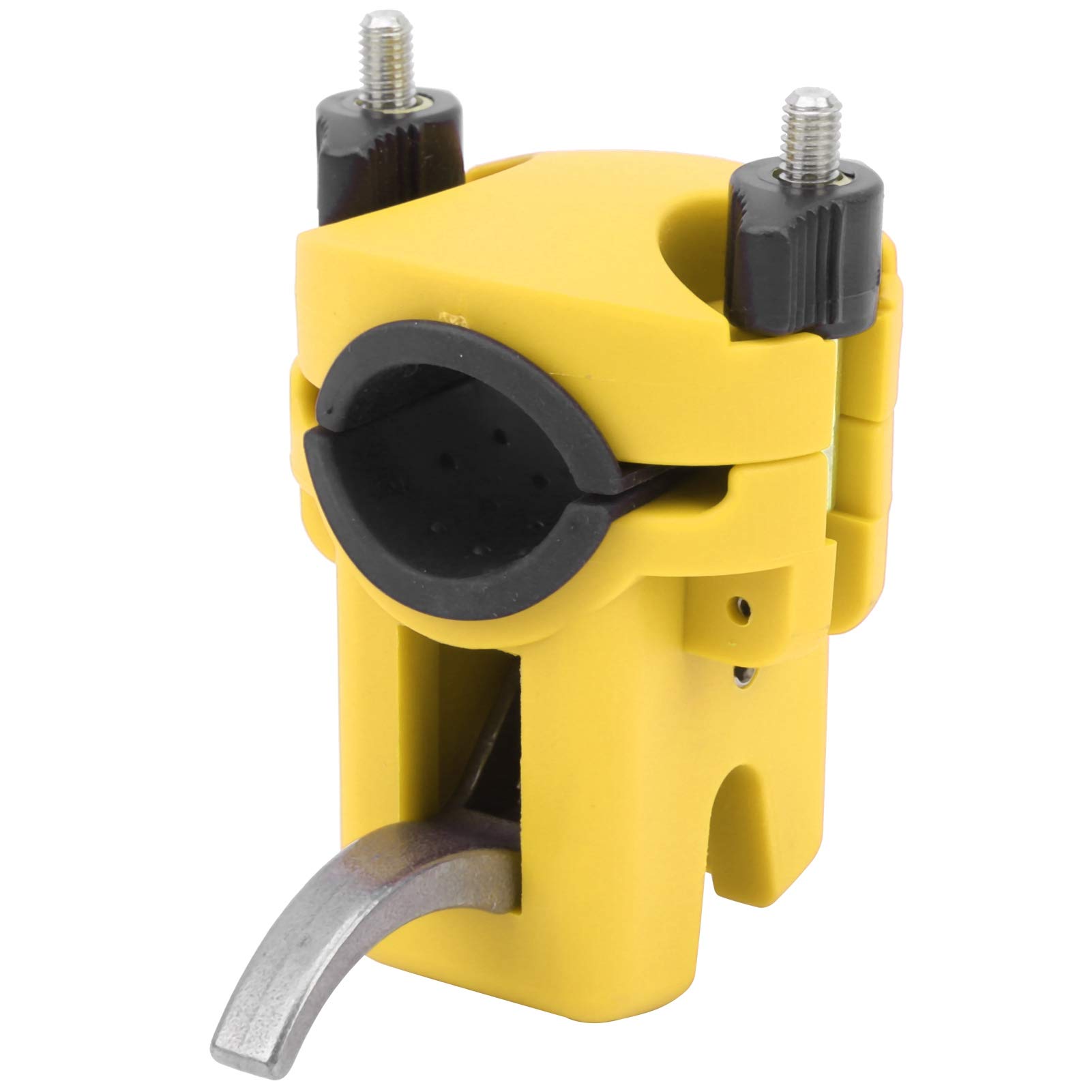Anti-Slip Durable Fishing Rod Holder - Heavy Duty Boat Mount Bracket for Fishing Poles - Secure Storage for Outdoor & Marine Fishing Enthusiasts (Yellow) - Perfect for Boat, Kayak, and Shore Fishing