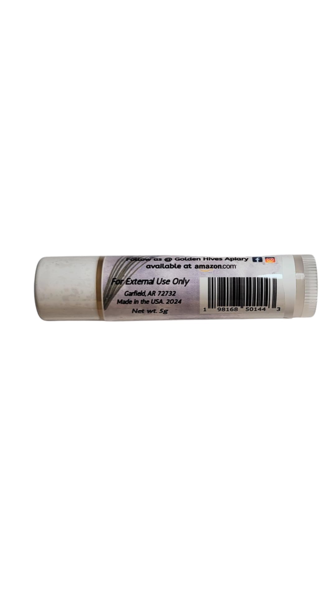 Golden Hives Apiary Moisturizing Lip Balm With Raw Beeswax & Organic Cocoa Butter - Lavender Scented, All-Natural, Vegan (Pack of 3) | Hydrating Lip Care for Dry, Chapped Lips | Perfect for Winter, Outdoor Activities & Daily Use