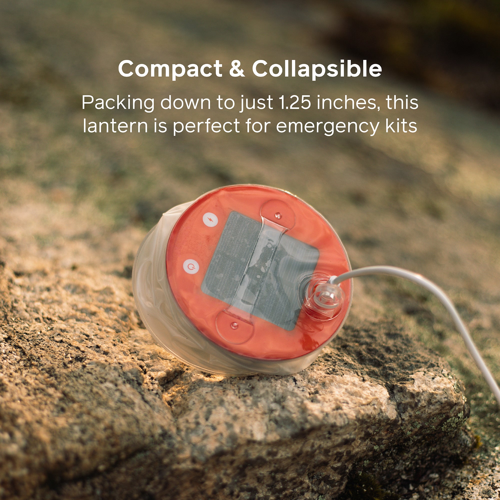 Portable Emergency Go Bag Power & Light Kit - Survival Gear for Camping, Hiking, and Power Outages