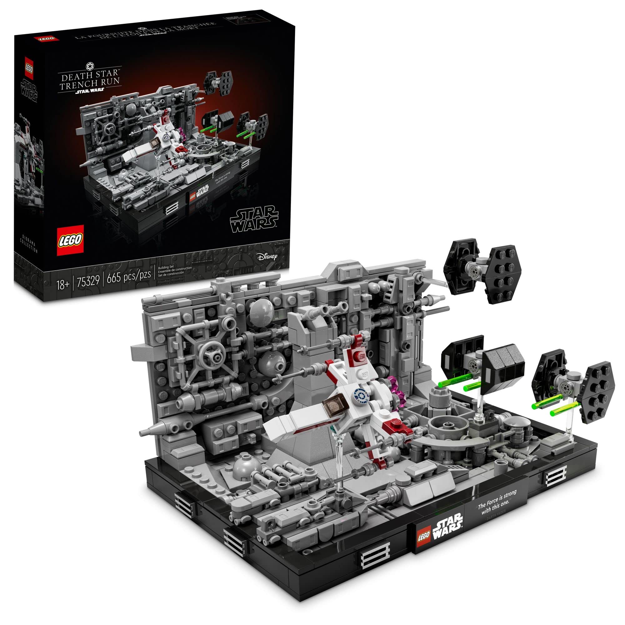 LEGO Star Wars 75329 Death Star Building Kit for Adults - Ultimate Collector Set for Star Wars Fans | Perfect for Display, Gifts & Home Decor