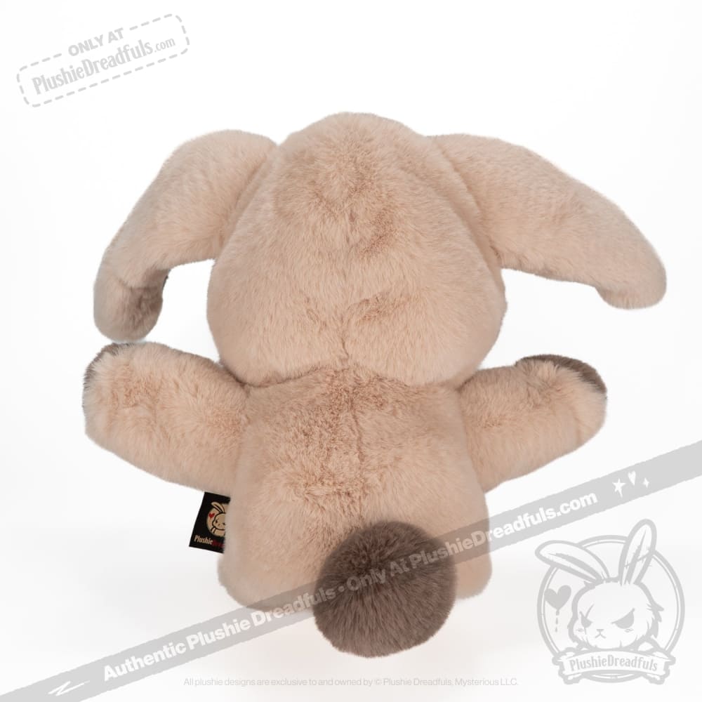 Plushie Dreadfuls Puck Dread Rabbit Plush Puppet - Soft Stuffed Animal Toy for Kids & Collectors | Perfect for Storytelling, Cuddling & Gothic Decor