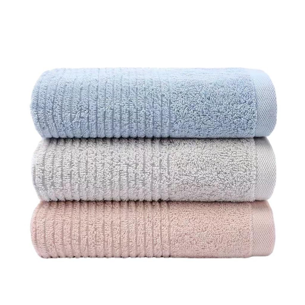 PAIZME 100% Pure Cotton Soft Face Towel for Men & Women - Gentle Absorbent Bath & Hand Towel for Daily Skincare & Spa Use