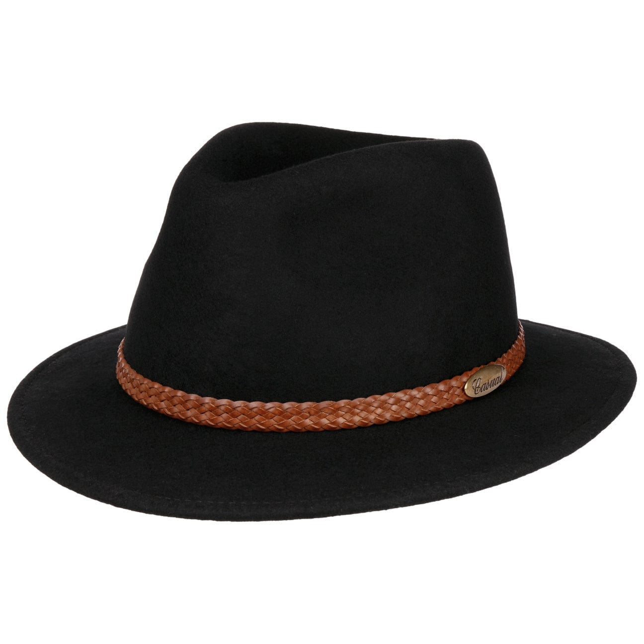 Stylish Casual Lightweight Wool Felt Travel Hat by Lierys - Perfect for Outdoor Adventures, Travel & Everyday Wear