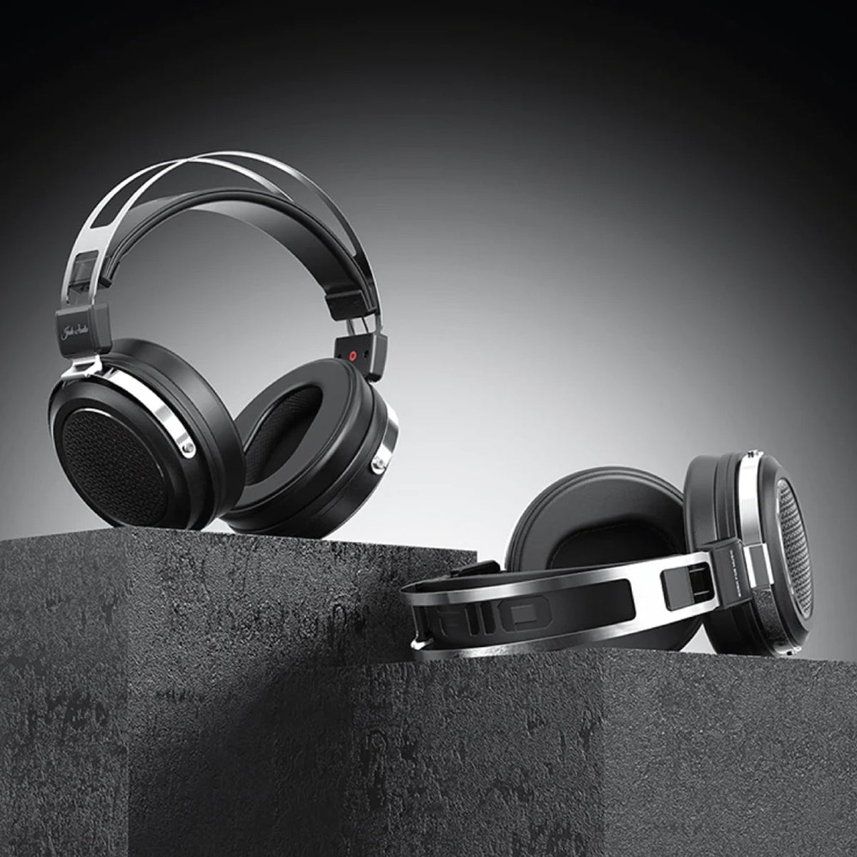 FiiO JT1 Over-Ear Headphones with Hi-Res Audio, 50mm Drivers, Comfortable Memory Foam Earpads - Perfect for Gaming, Music, and Studio Monitoring
