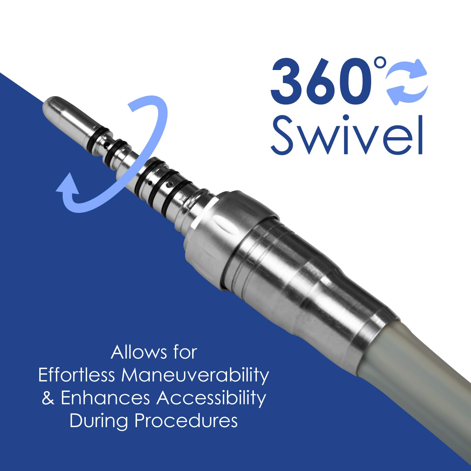 5-Hole Fiber Optic Coupler (Kavo Style) - High Precision Dental Handpiece Connector for Efficient Dental Procedures & Oral Surgeries